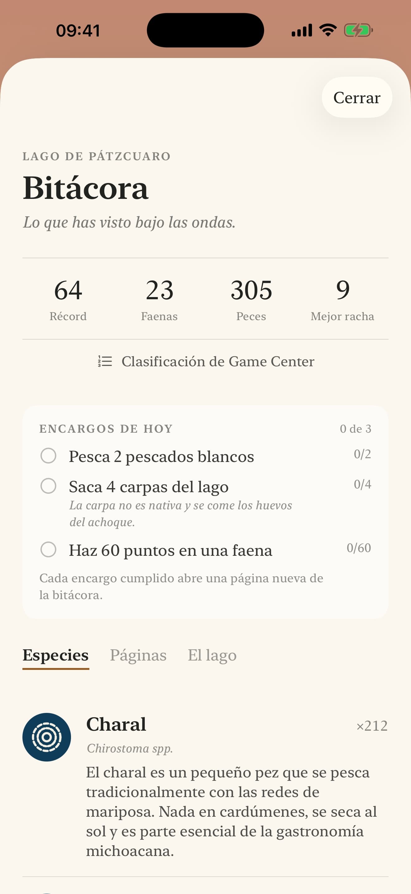 La bitácora