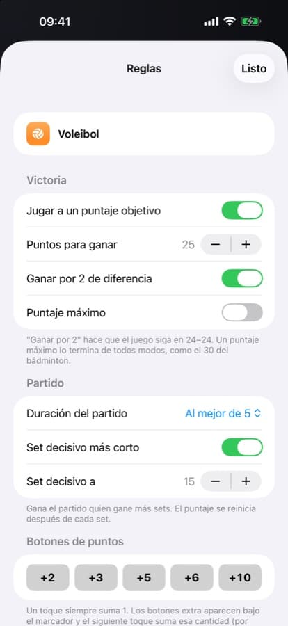 Editor de reglas