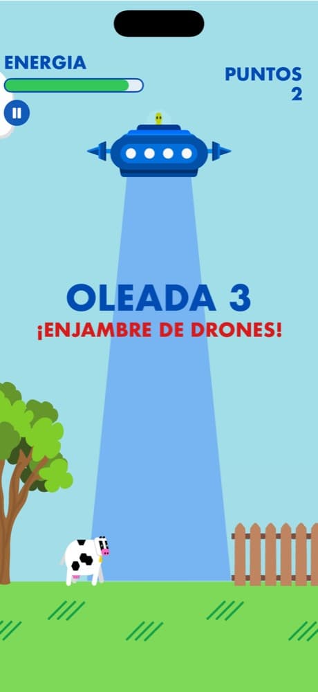 Empieza la oleada 3: enjambre de drones